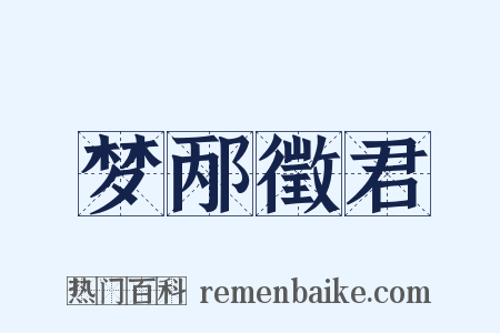 梦邴徵君是什么意思的图片